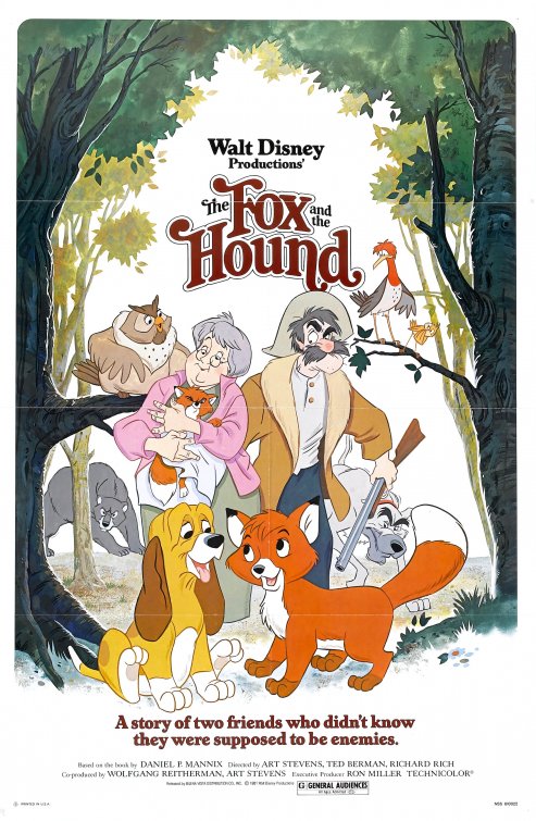 ดูหนังออนไลน์ฟรี The Fox and the Hound (1981) เพื่อนแท้ในป่าใหญ่
